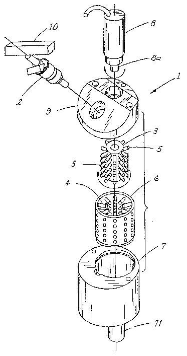 A single figure which represents the drawing illustrating the invention.